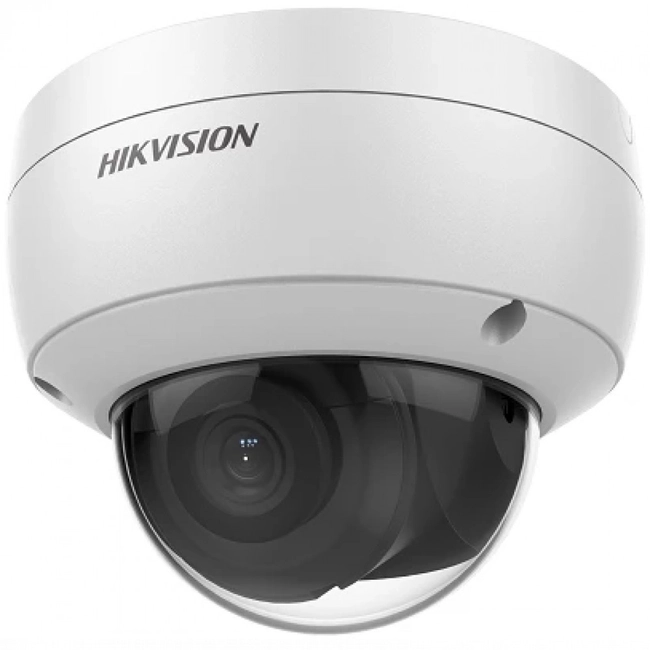 IP видеокамера Hikvision DS-2CD2123G0-IU(2.8mm) (Купольная, Внутренней установки, Проводная, 2.8 мм, 1/2.8", 2 Мп ~ 1920×1080 Full HD)