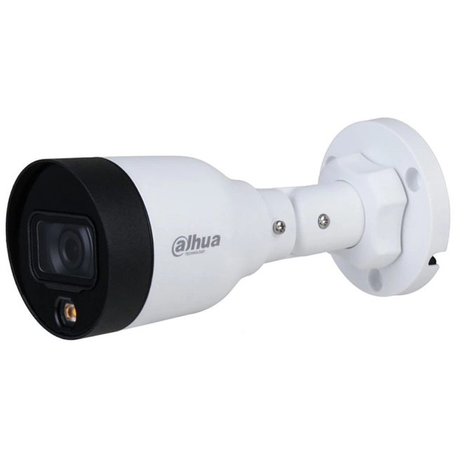 IP видеокамера Dahua DH-IPC-HFW1239S1P-LED-0360B (Цилиндрическая, Уличная, Проводная, 2.8 мм, 1/2.7", 2 Мп ~ 1920×1080 Full HD)