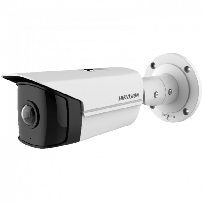 IP видеокамера Hikvision DS-2CD2T45G0P-I (Цилиндрическая, Уличная, Проводная, 1.68 мм, 1/2.7", 4 Мп ~ 2688×1520)