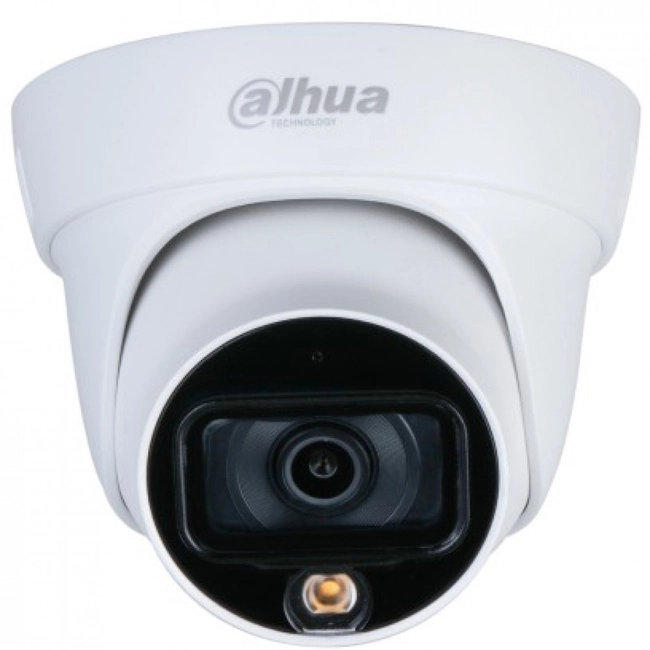 IP видеокамера Dahua DH-IPC-HDW1239T1P-LED-0280B-S5 (Купольная, Уличная, Проводная, 2.8 мм, 1/2.8", 2 Мп ~ 1920×1080 Full HD)