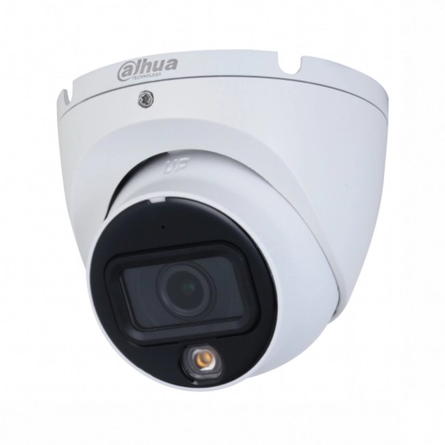 IP видеокамера Dahua DH-HAC-HDW1500TLMP-IL-A-0280B-S2 (Купольная, Уличная, Проводная, 2.8 мм, 5 Мп ~ 2880×1620)