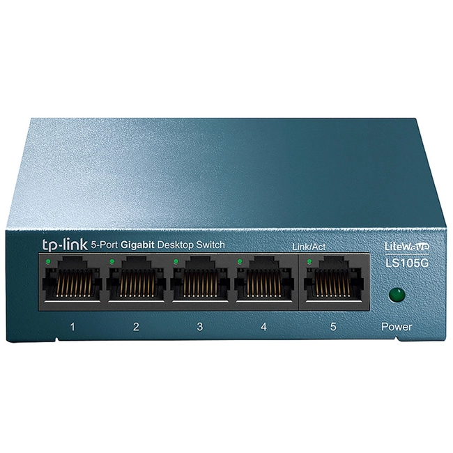 Коммутатор TP-Link TL-LS105G LS105G(UN) (1000 Base-TX (1000 мбит/с))