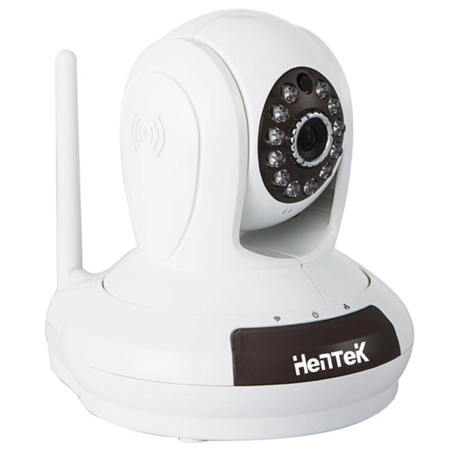 IP видеокамера HenteK HK-P2P006 (PTZ-поворотная, Внутренней установки, WiFi + Ethernet, 3.6 мм, CMOS, 1.3 Мп ~ 1280×960 SXGA)