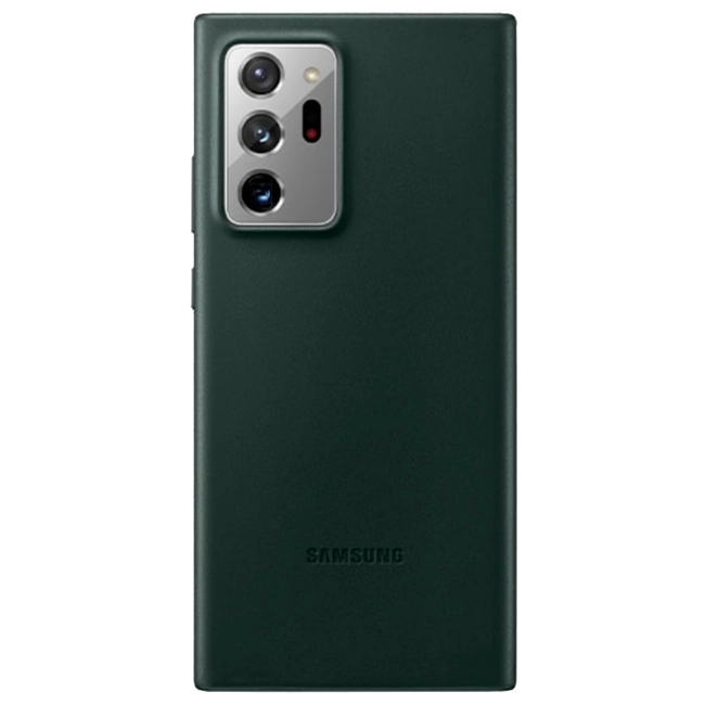 Аксессуары для смартфона Samsung Чехол Galaxy Note20 Leather Cover green EF-VN980LGEGRU