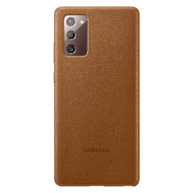Аксессуары для смартфона Samsung Чехол для Galaxy Note20 Leather Cover brown 1309718