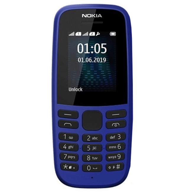 Мобильный телефон Nokia 105 Синий TA-1174