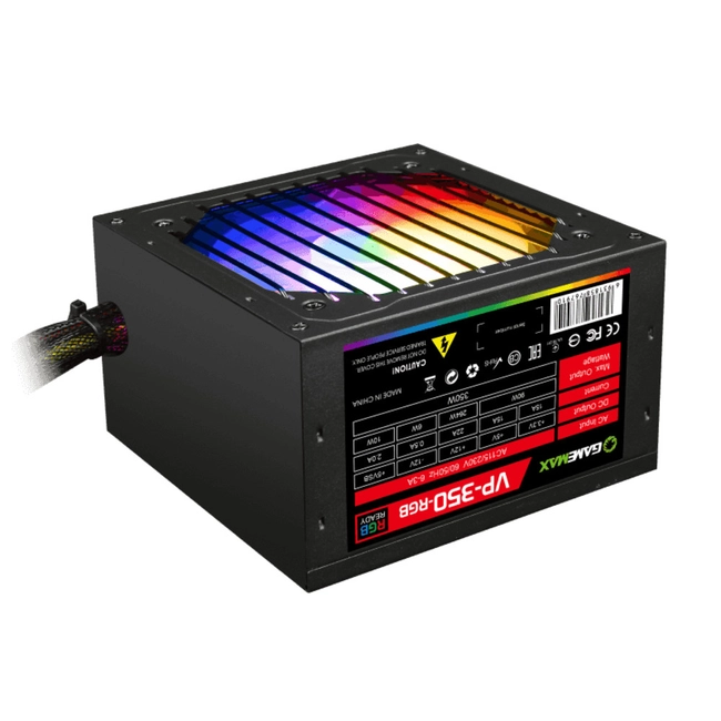 Блок питания GameMax 350W VP-350-RGB v2 (350 Вт)