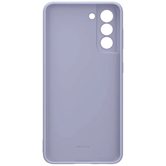 Аксессуары для смартфона Samsung Чехол для Galaxy S21 Silicone Cover violet EF-PG991TVEGRU
