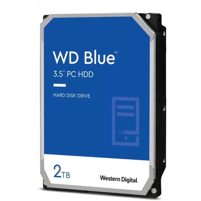 Внутренний жесткий диск Western Digital WD Blue WD20EZBX (HDD (классические), 2 ТБ, 3.5 дюйма, SATA)