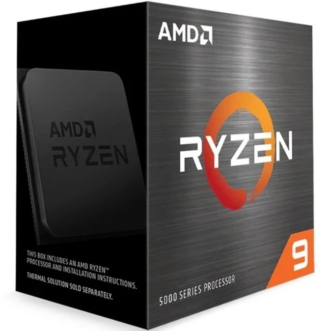 Процессор AMD Ryzen 9 Vermeer 5900X BOX 100-000000061WOF (12, 3.7 ГГц, 64 МБ)