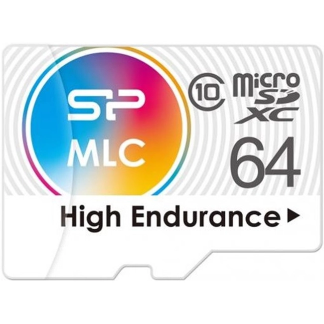 Флеш (Flash) карты Silicon Power microSDHC SP064GBSTXIU3V10SP (64 ГБ)