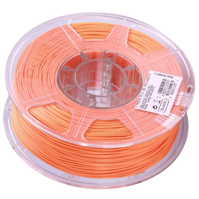 Расходный материалы для 3D-печати ESUN 3D PLA+ Пластик eSUN Orange/1.75mm/1kg/roll PLA+175O1