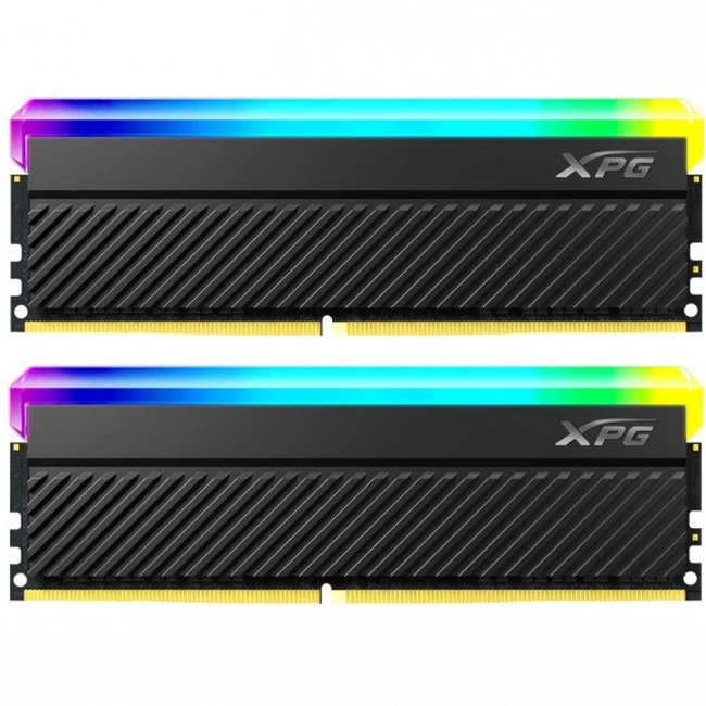 ОЗУ ADATA XPG SPECTRIX D45 RGB AX4U360016G18I-DCBKD45G (DIMM, DDR4, 32 Гб (2 х 16 Гб), 3600 МГц)