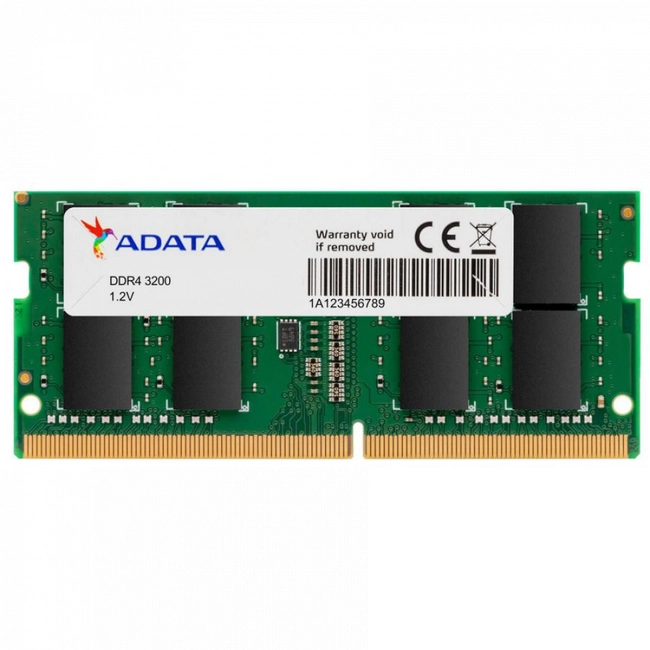 ОЗУ ADATA 32 ГБ AD4S320032G22-RGN (SO-DIMM, DDR4, 32 Гб, 3200 МГц)