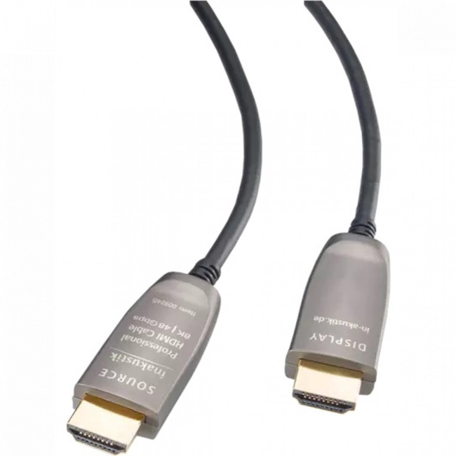 Кабель интерфейсный inakustik Profi HDMI 2.1 (20 метров) EAN:4001985519934 (HDMI - HDMI)