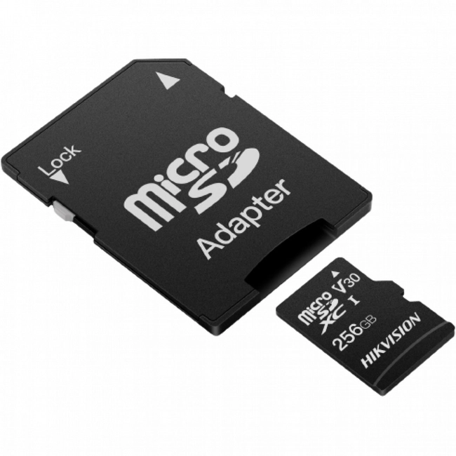 Флеш (Flash) карты Hikvision C1 Series microSDXC HS-TF-C1/256G/Adapter (256 ГБ)