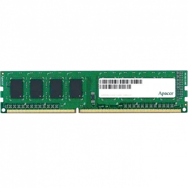ОЗУ Apacer DG.04G2K.KAM AU04GFA60CATBGJ (DIMM, DDR3, 4 Гб, 1600 МГц)