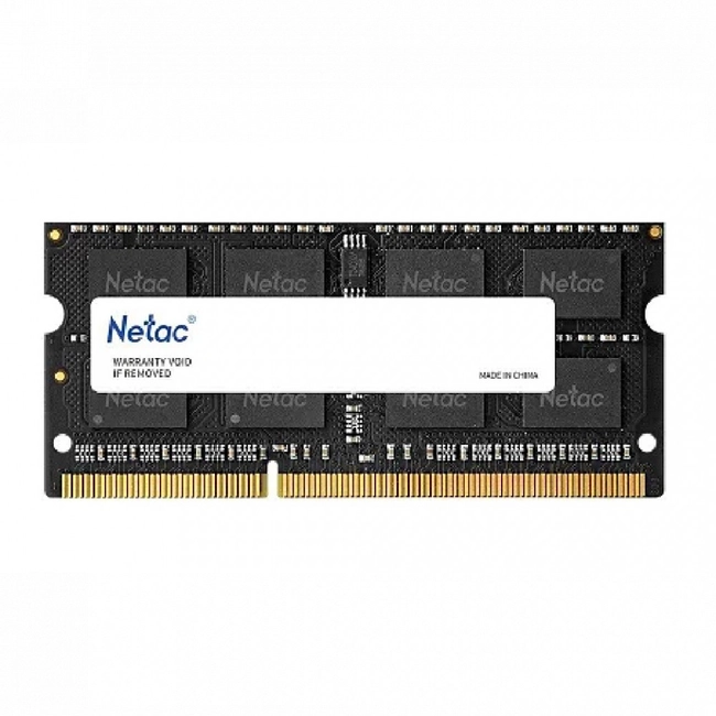 ОЗУ Netac NB3L-1600 NB3L-1600/4G (SO-DIMM, DDR3, 4 Гб, 1600 МГц)