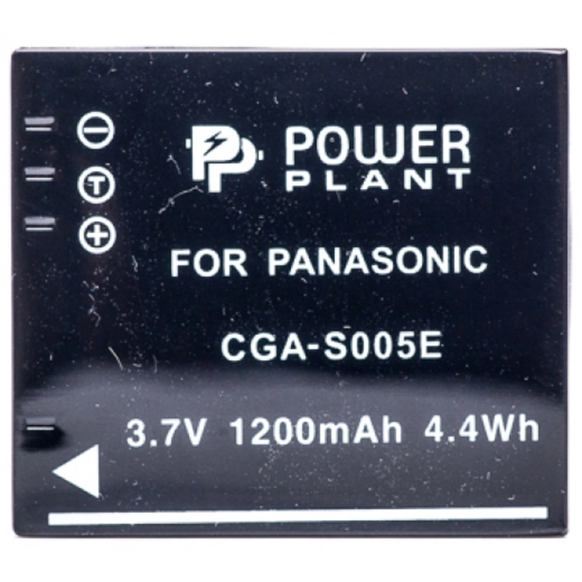 Аксессуар для фото и видео PowerPlant Аккумулятор Panasonic S005E, NP-70 1200mAh DV00DV1099
