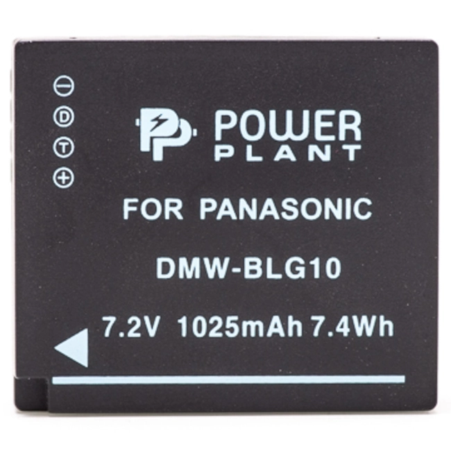 Аксессуар для фото и видео PowerPlant Panasonic DMW-BLG10, DMW-BLE9 1025mAh DV00DV1379