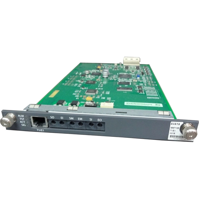 Сетевое устройство Avaya MM710B E1/T1 MEDIA 700439250 (Модуль)