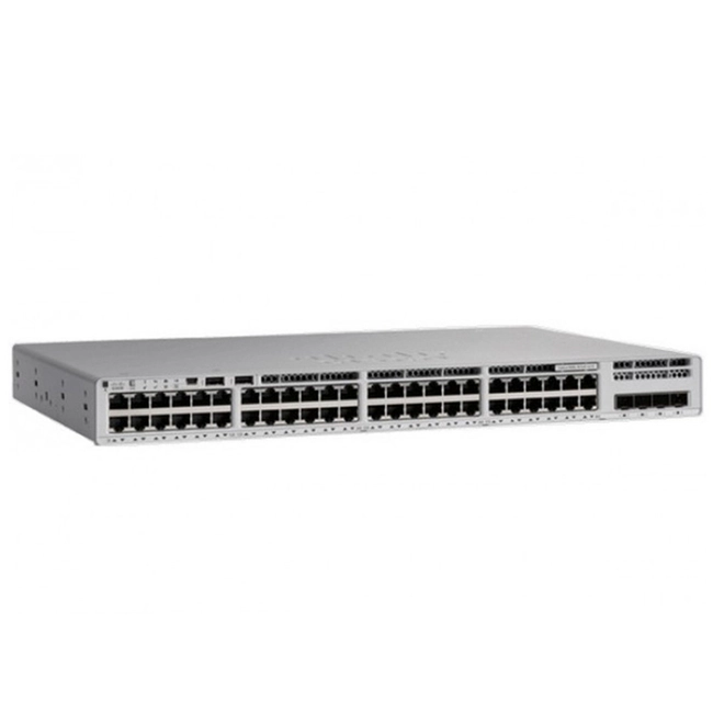 Коммутатор Cisco Catalyst  C9200L-48T-4X-E (1000 Base-TX (1000 мбит/с), 4 SFP порта)