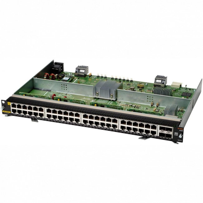 Сетевое устройство HPE Aruba 6400 48-port 1GbE Class 4 PoE Module R0X38B (Модуль)
