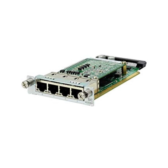 Сетевое устройство HPE MSR 4p Gig-T Switch SIC Mod JG739A (Модуль)