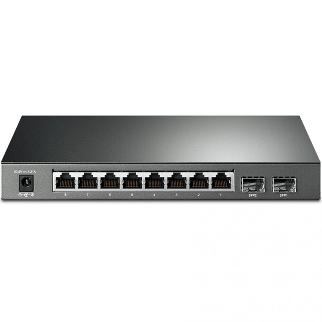 Коммутатор TP-Link TL-SG2210P (1000 Base-TX (1000 мбит/с), 2 SFP порта ...