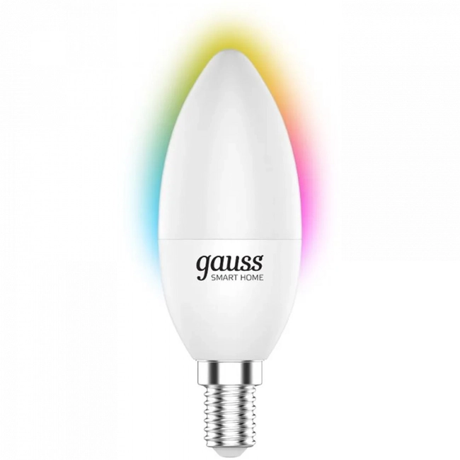 Gauss Smart Home E14 RGB 5Вт 470lm Wi-Fi [1190112]