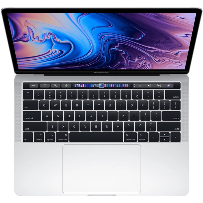 Ноутбук Apple MacBook Pro 13 Touch Bar 2019 Silver Z0W7000DJ (13.3 ", WQXGA 2560x1600 (16:10), Intel, Core i5, 16 Гб, SSD, 512 ГБ, Intel Iris Plus Graphics)