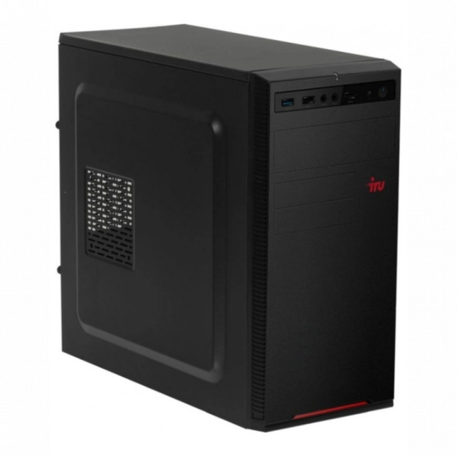 Персональный компьютер iRU IRU Home 315 MT 1440923 (Core i5, 9400F, 2.9, 16 Гб, DDR4-2666, HDD и SSD, Windows 10 Home)