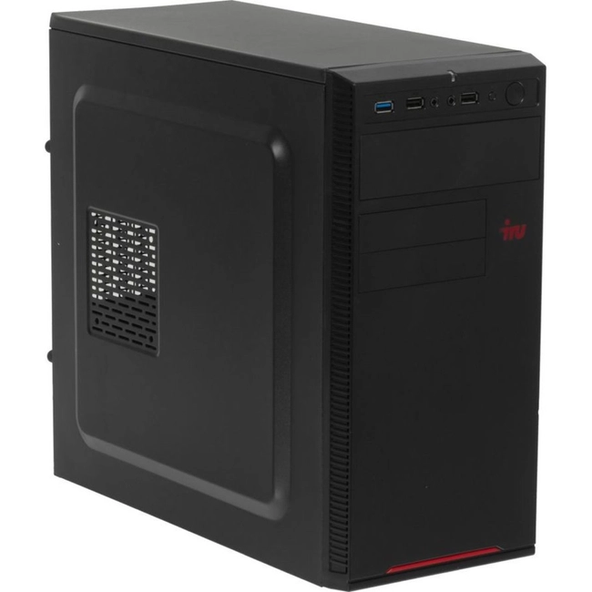 Персональный компьютер iRU Game 225 MT 1497809 (AMD Ryzen 5, 2600, 3.4, 8 Гб, DDR4-2400, HDD и SSD)