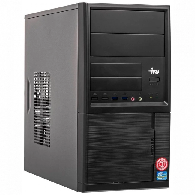 Персональный компьютер iRU Home 120 MT 1526137 (AMD E1, 6010, 1.35, 4 Гб, DDR3-1600, SSD)