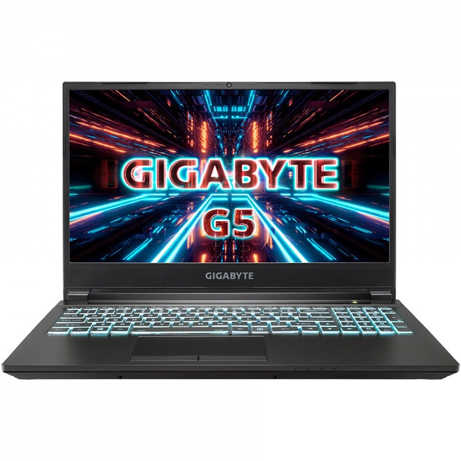 Ноутбук Gigabyte G5 KD-52EE123SO (15.6 ", FHD 1920x1080 (16:9), Intel, Core i5, 16 Гб, SSD)