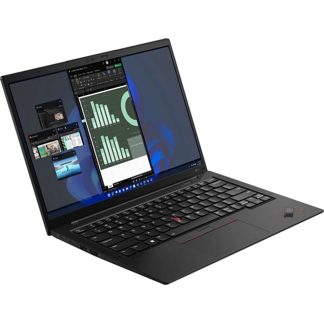 Ноутбук Lenovo ThinkPad X1 Carbon Gen 10 21CB005URT (14 ", WUXGA 1920x1200 (16:10), Intel, Core i7, 16 Гб, SSD, 512 ГБ, Intel Iris Xe Graphics)