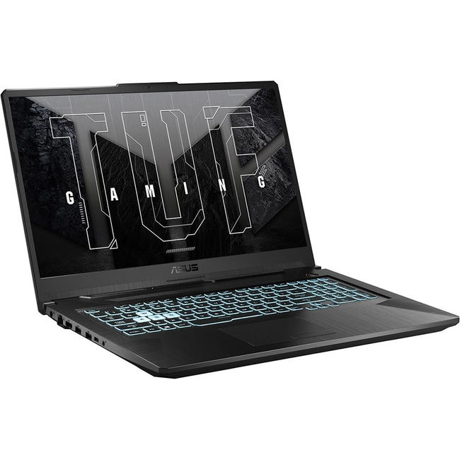 Ноутбук Asus TUF Gaming F17 FX706HEB-HX166W 90NR0714-M001Z0 (17.3 ", FHD 1920x1080 (16:9), Intel, Core i5, 8 Гб, SSD, 512 ГБ, nVidia GeForce RTX 3050 Ti)
