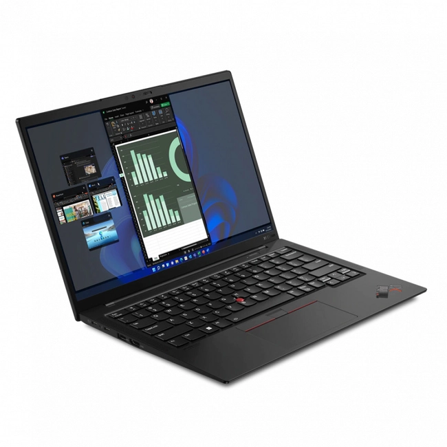 Ноутбук Lenovo ThinkPad X1 Carbon 21CB005XRT (14 ", 4K Ultra HD 3840x2400 (16:10), Intel, Core i7, 16 Гб, SSD, 512 ГБ, Intel Iris Xe Graphics)