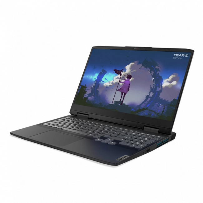 Ноутбук Lenovo IdeaPad Gaming 3 15IAH7 82S90040RK (15.6 ", FHD 1920x1080 (16:9), Intel, Core i5, 16 Гб, SSD, 512 ГБ, nVidia GeForce RTX 3050)