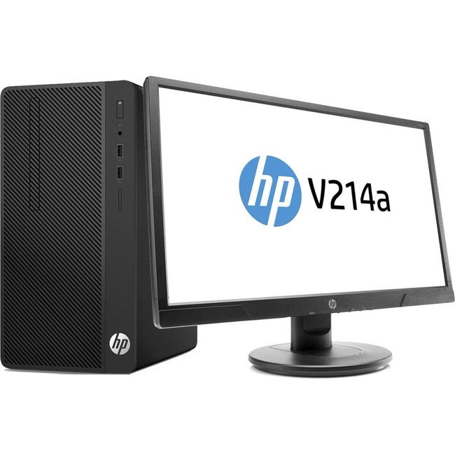 Настольный компьютерный комплект HP Bundle 290 G1 MT 2MT19ES (HP V214a, Core i3, 7100, 3.9 ГГц, 8, HDD, 1 ТБ)