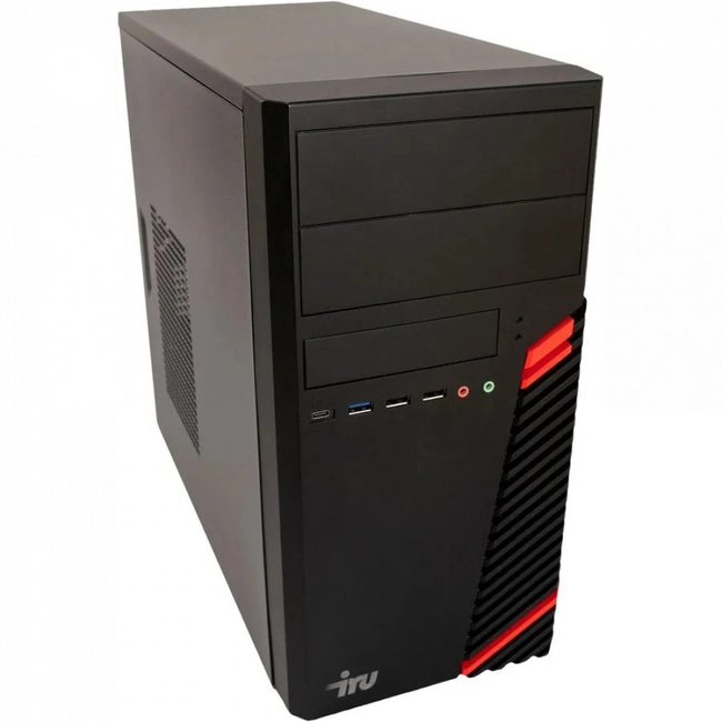 Персональный компьютер iRU Home 310H6SM 1900973 (Pentium, 7400, 3.7, 8 Гб, DDR4-3200, SSD, Windows 11 Home)