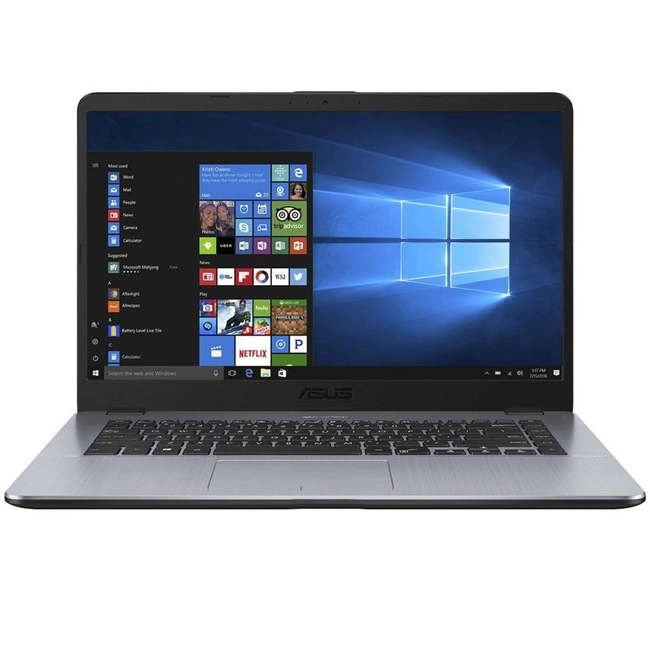 Ноутбук Asus X505BA-BR016T 90NB0G12-M00730 (15.6 ", HD 1366x768 (16:9), A9, 4 Гб, HDD)