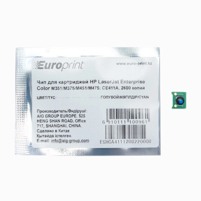 Опция для печатной техники Europrint HP CE411A CE411A# (Чип)