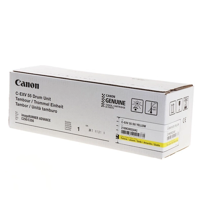 Опция для печатной техники Canon Фотобарабан DRUM UNIT Y C-EXV55/желтый 2189C002 (Фотобарабан)