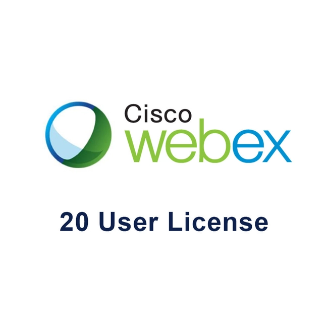 Лицензия Cisco Webex Meetings на 20 пользователей A-FLEX-NUCM-MC-20