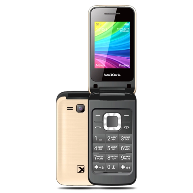 Мобильный телефон TeXet TM-204 Шампань TM-204 (шамп)