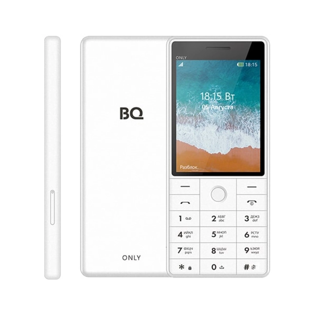 Мобильный телефон BQ 2815 Only White BQ-2815 Only Белый