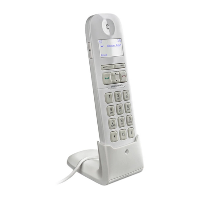 Аксессуар для телефона Poly Телефонная USB трубка Plantronics Calisto P240 white 57898.001