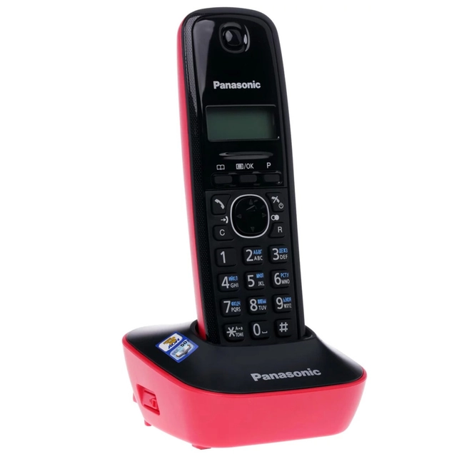 Аналоговый телефон Panasonic KX-TG1611RU Red KX-TG1611RUR