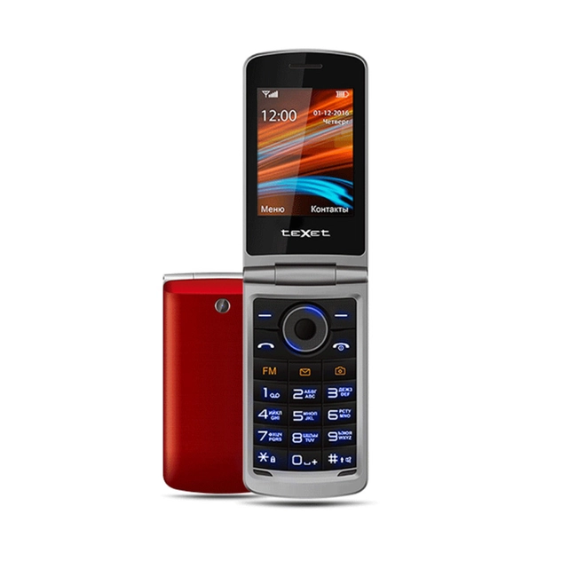 Мобильный телефон TeXet TM-404 TM-404 красный